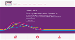 Desktop Screenshot of londoncancer.org